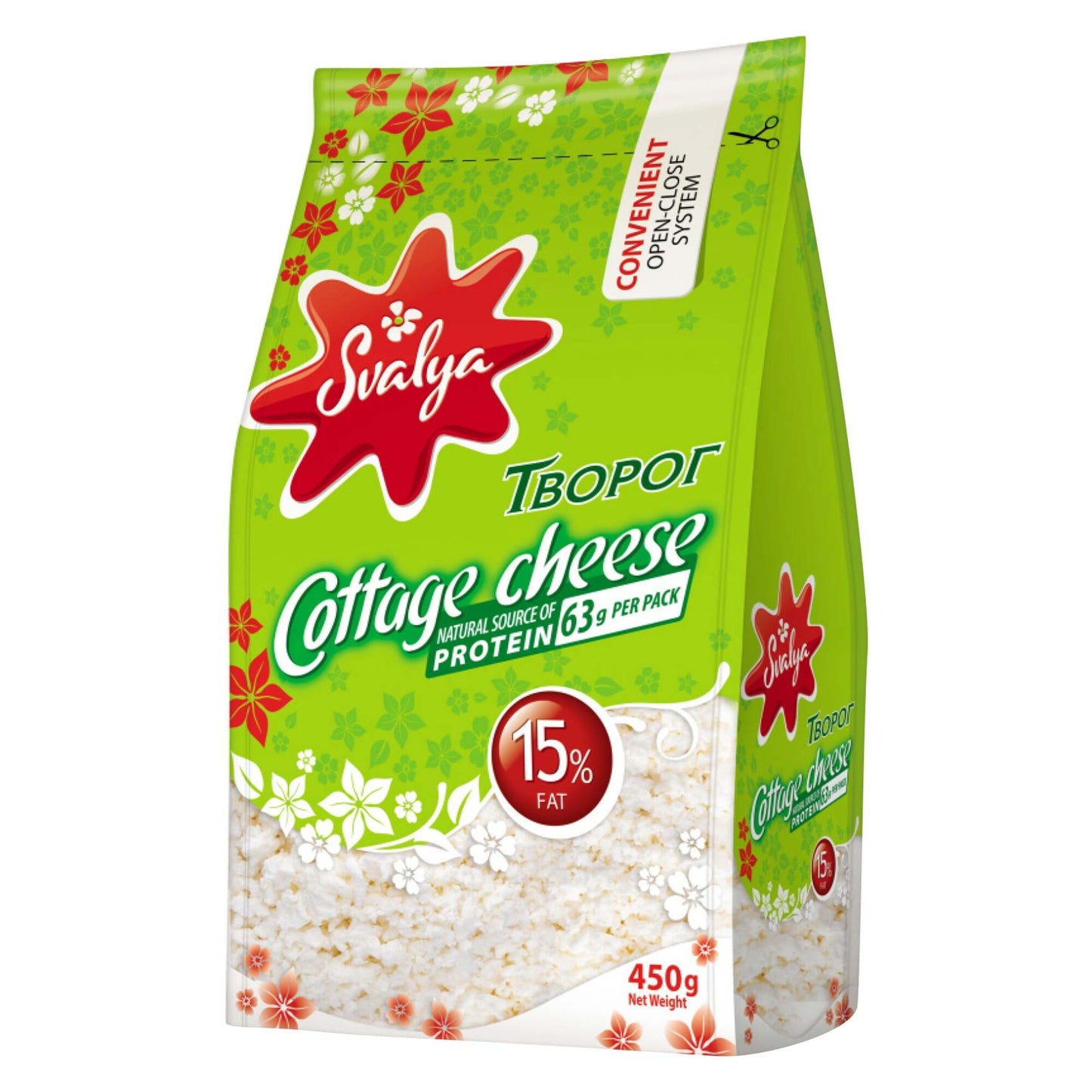Svalya Cottage Cheese (15% Fat) 450 g