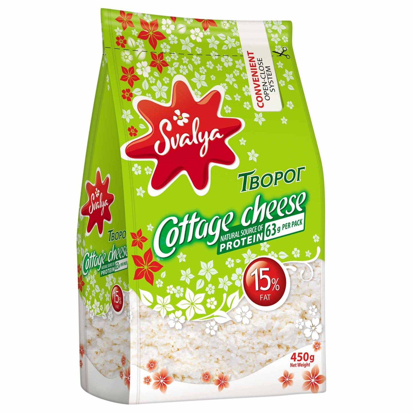 Svalya Cottage Cheese (15% Fat) 450 g