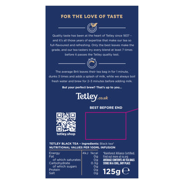 Tetley Original Black Tea Bags 40 per pack