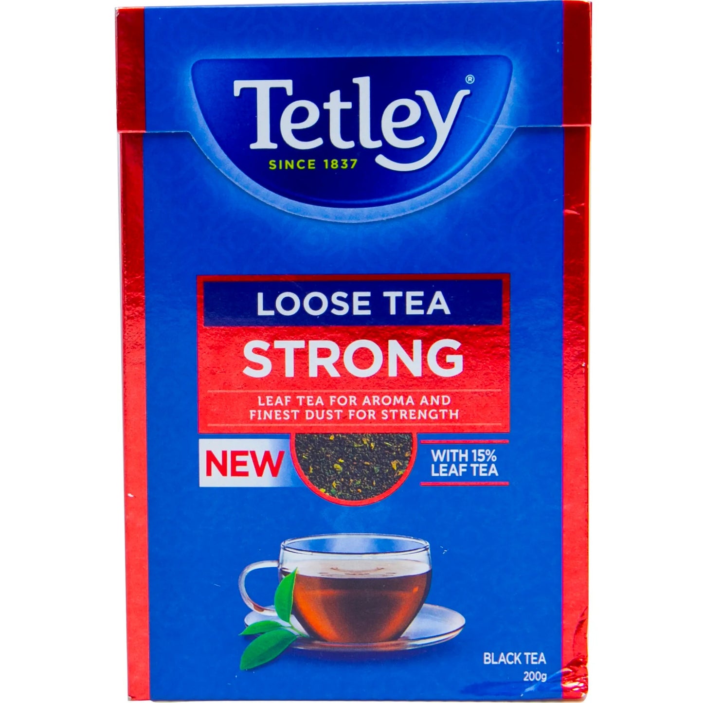 Tetley Strong Loose Black Tea 200 gr