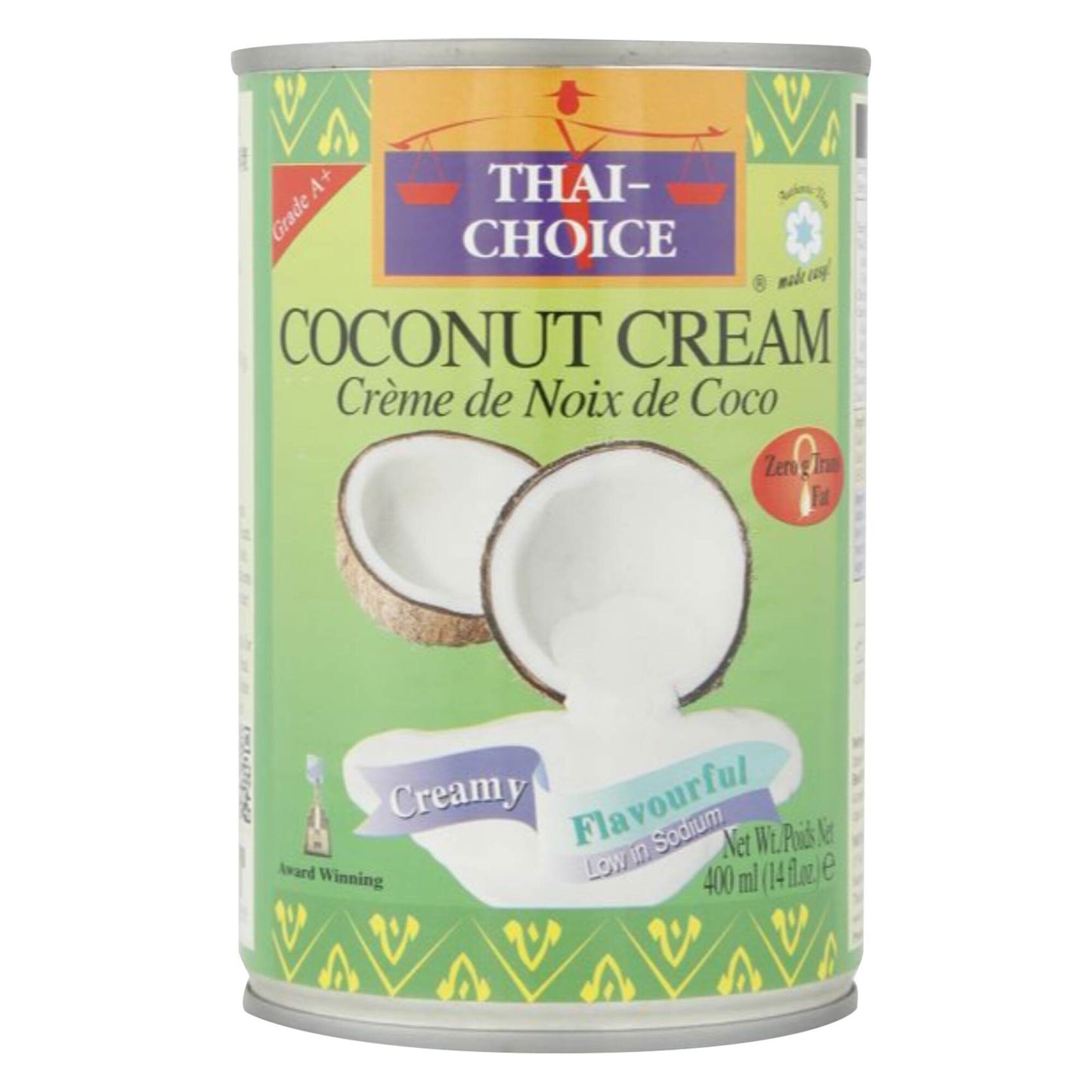 Thai Choice Coconut Cream, 400ml