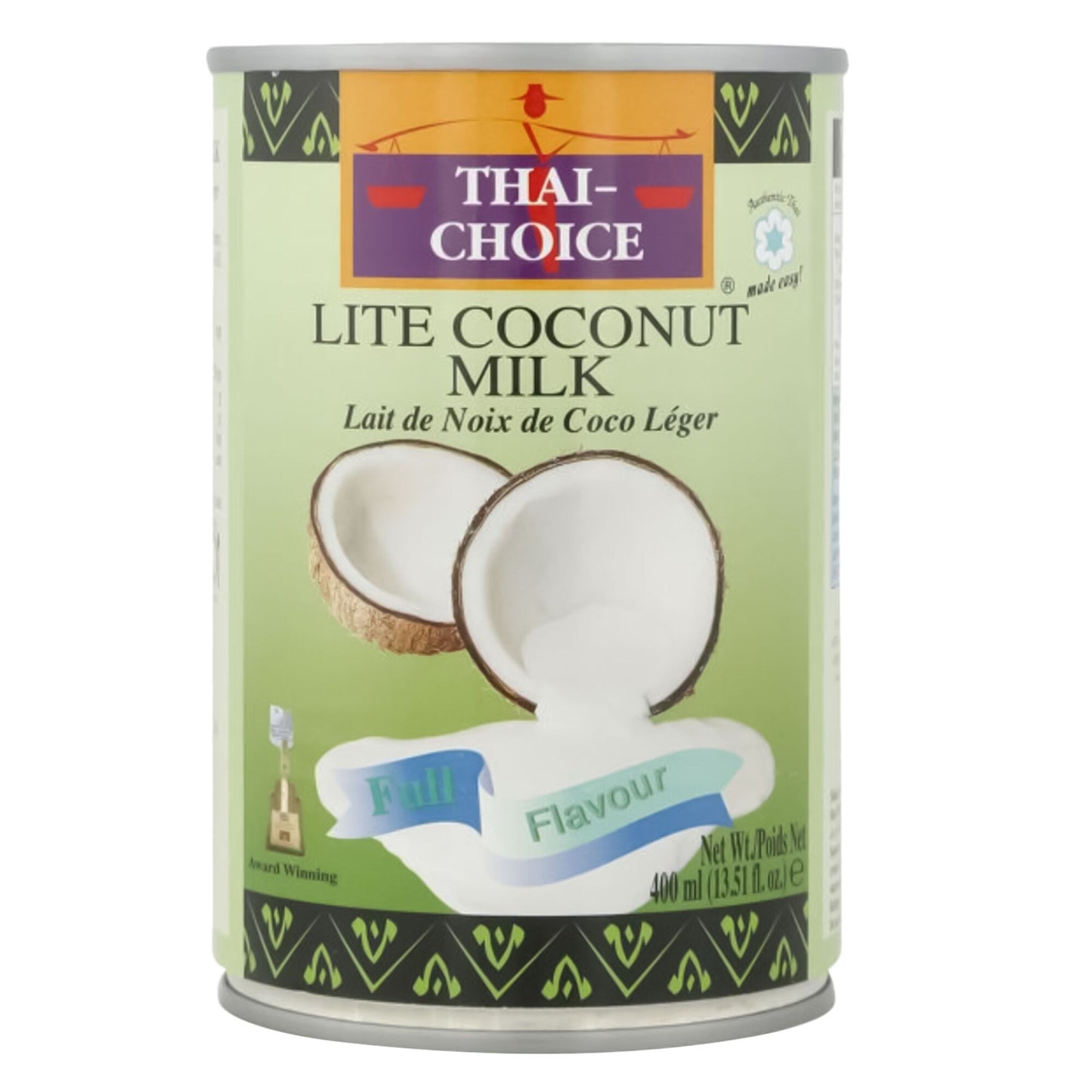 Thai-Choice Coconut Milk Lite Cream 400ml