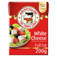 The Three Cows Full Fat White Cheese 200g