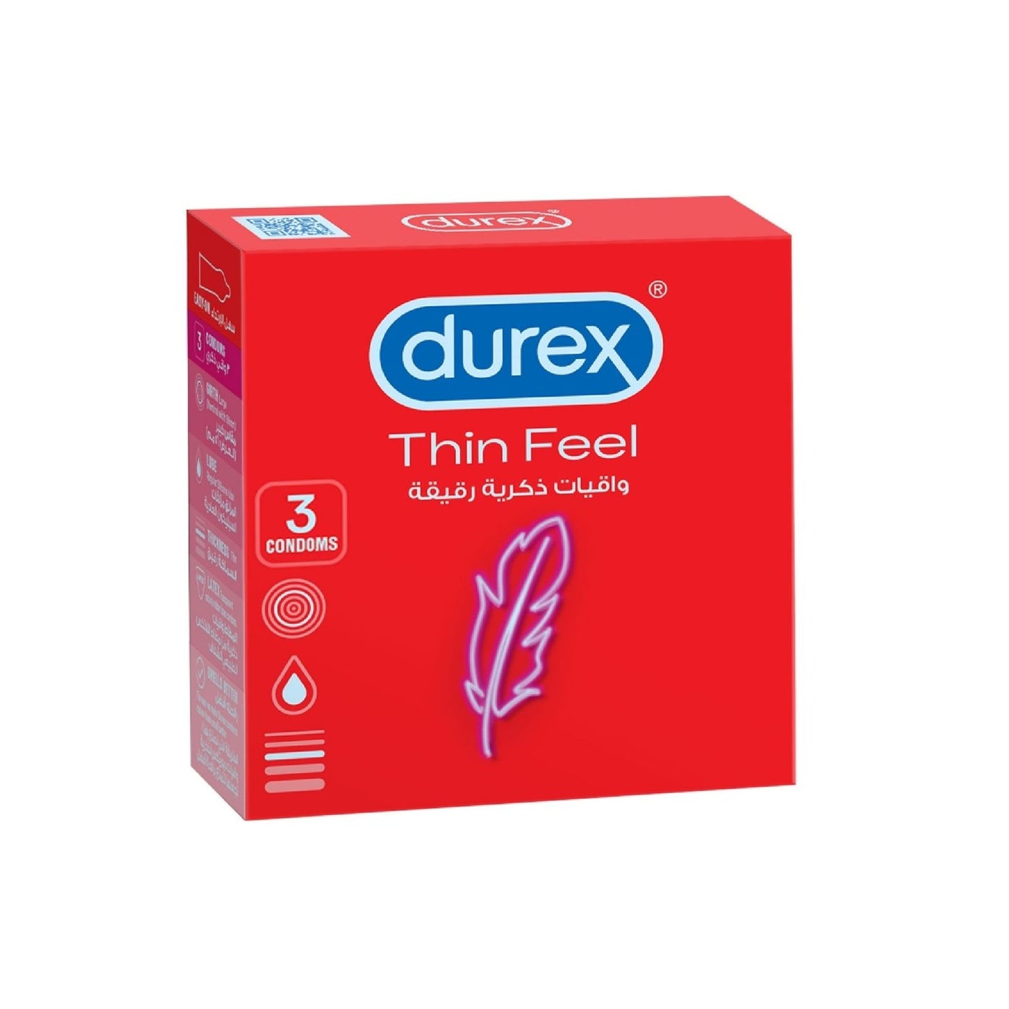 Durex Thin Feel Condoms 3pack