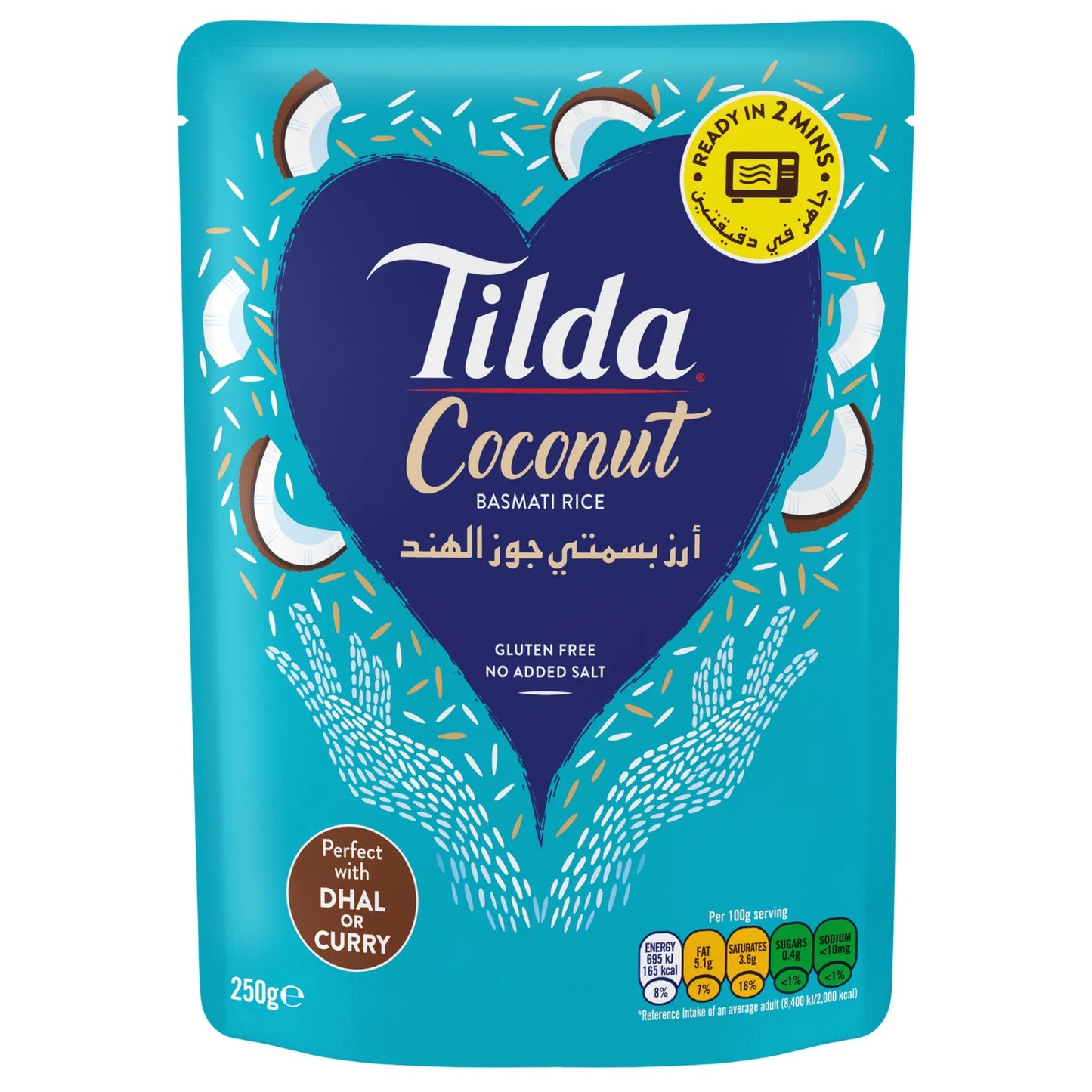 Tilda Coconut Basmati Rice 250 gr