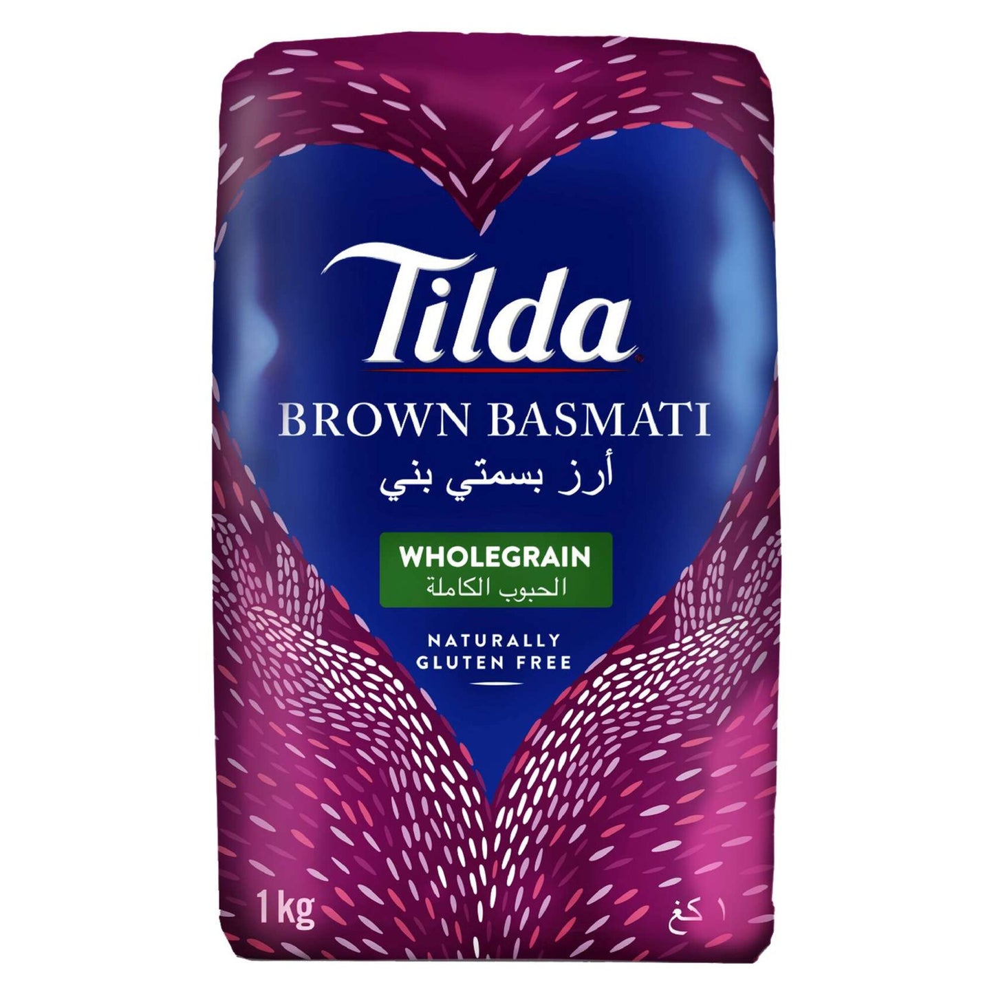 Tilda Whole Grain Brown Basmati Rice 1kg