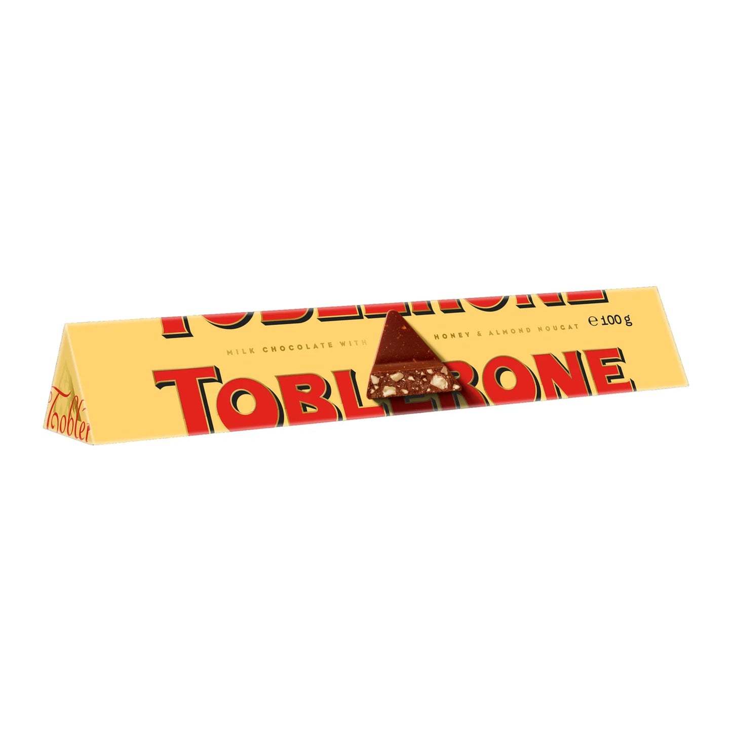 Toblerone Swiss Milk Chocolate Bar with Honey & Almond 100 gr