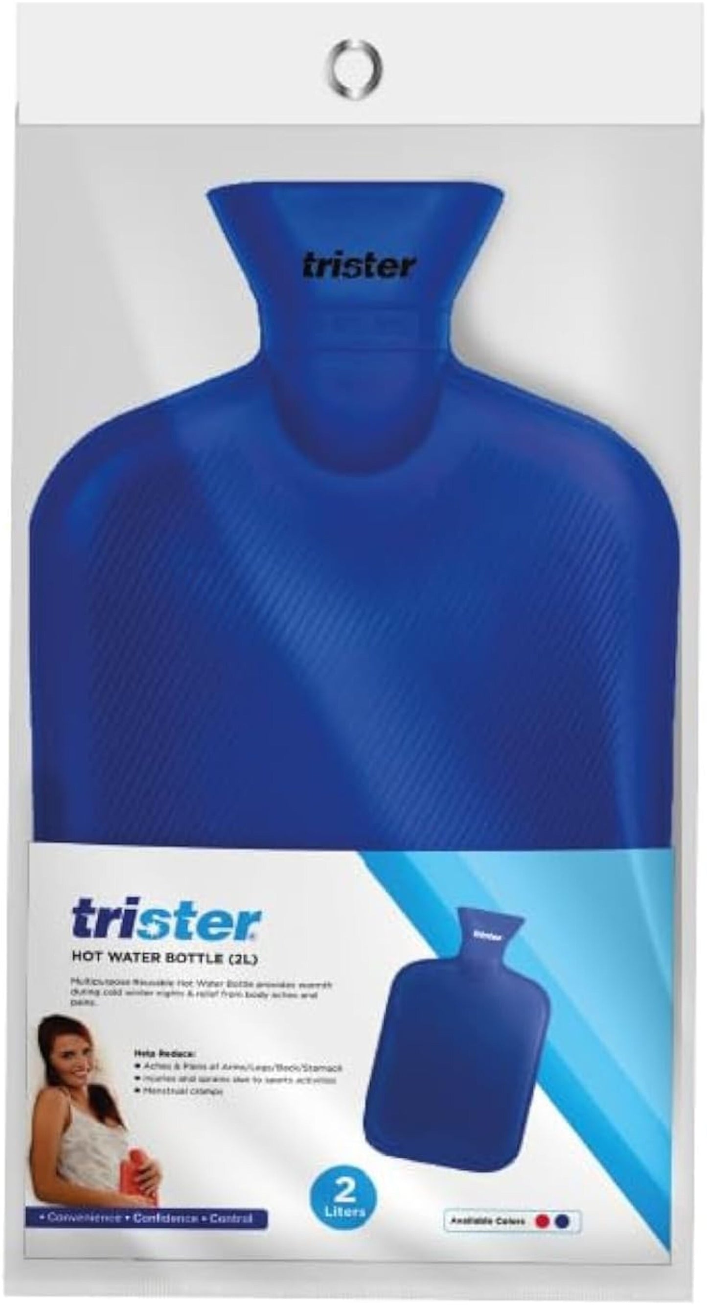 Trister Blue 2L Hot Water Bottle 1 pcs