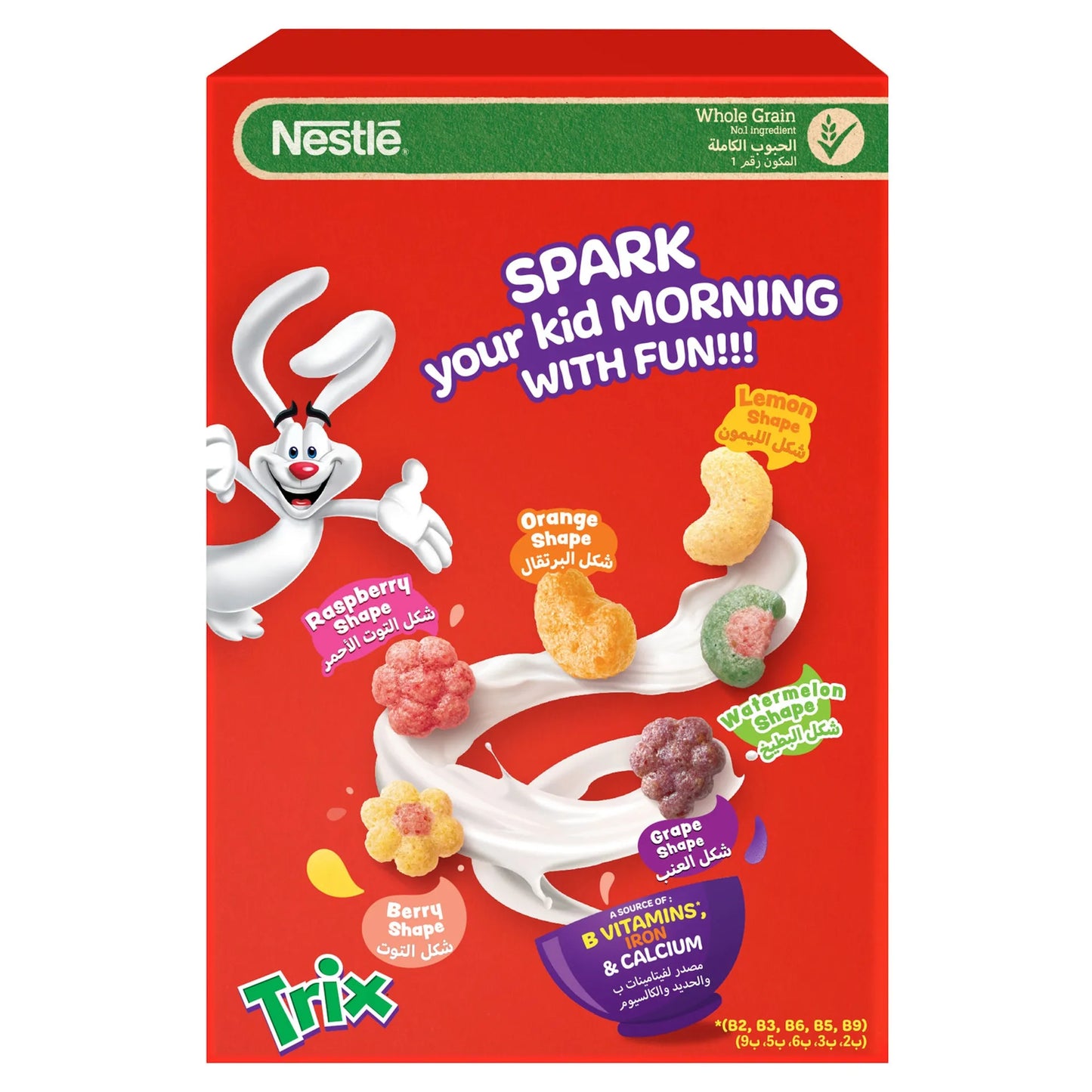 Trix Wholegrain Cereal Fruit Flavor 330 gr