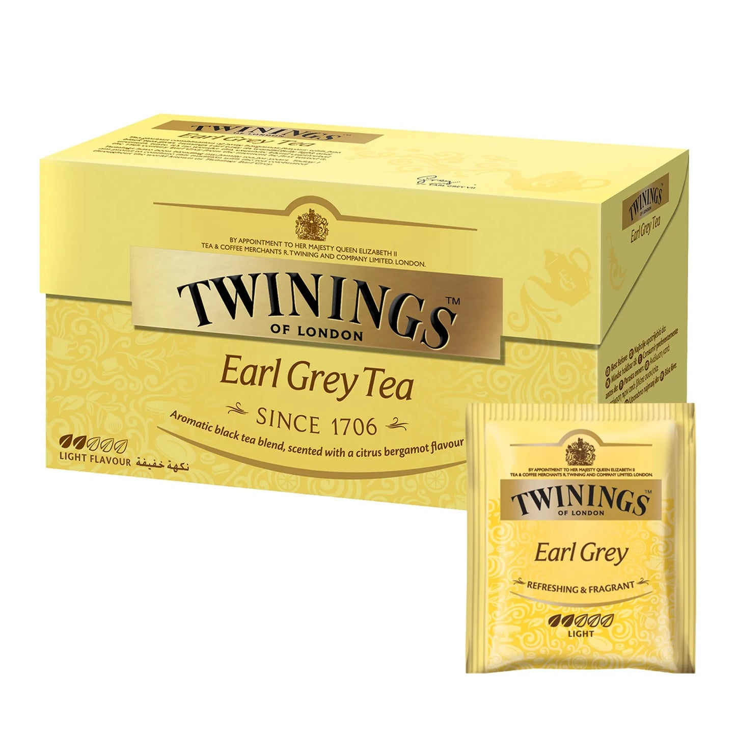 Twinings Earl Grey Black Tea Bags 25 per pack