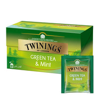Twinings Mint Green Tea Bags 25 per pack