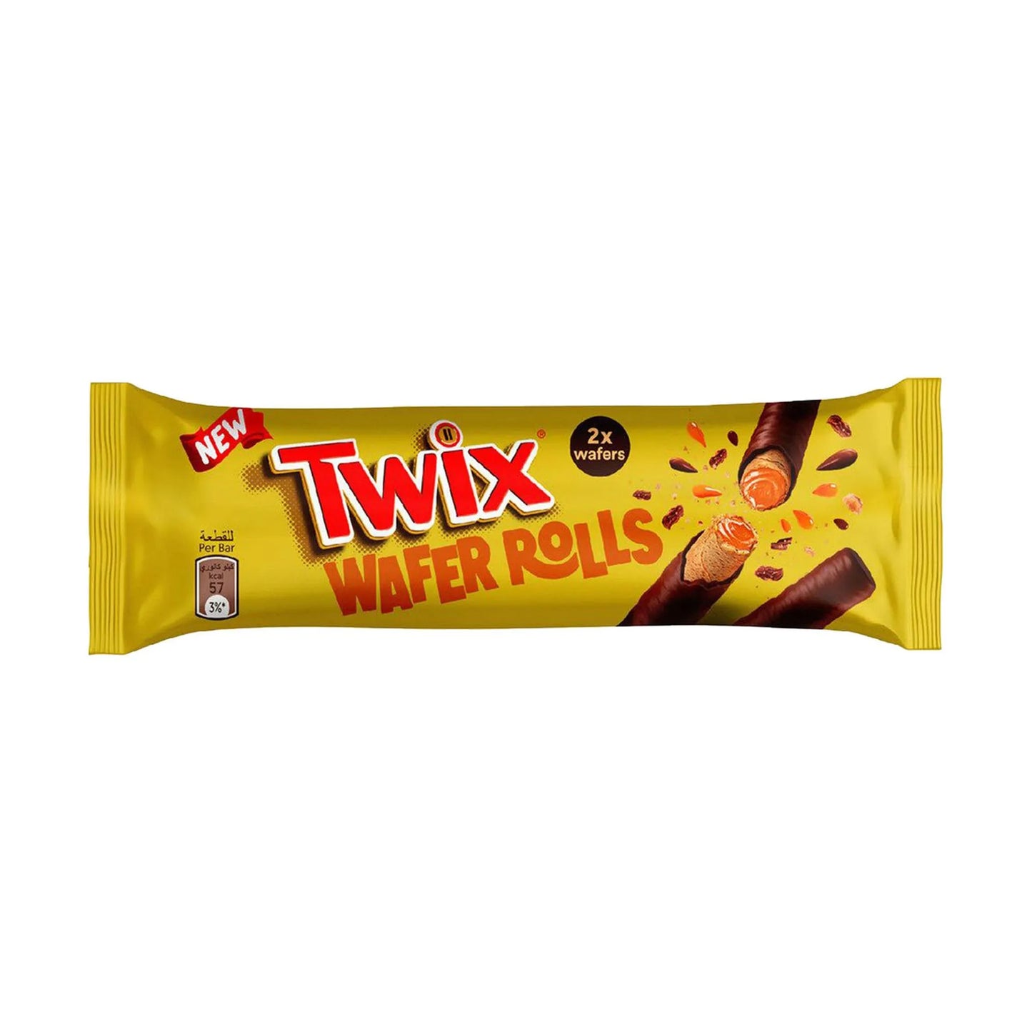 Twix Wafer Rolls Coated with Chocolate 22.5 gr
