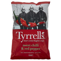 Tyrrells Sweet Chilli and Red Pepper Crisps, 150g