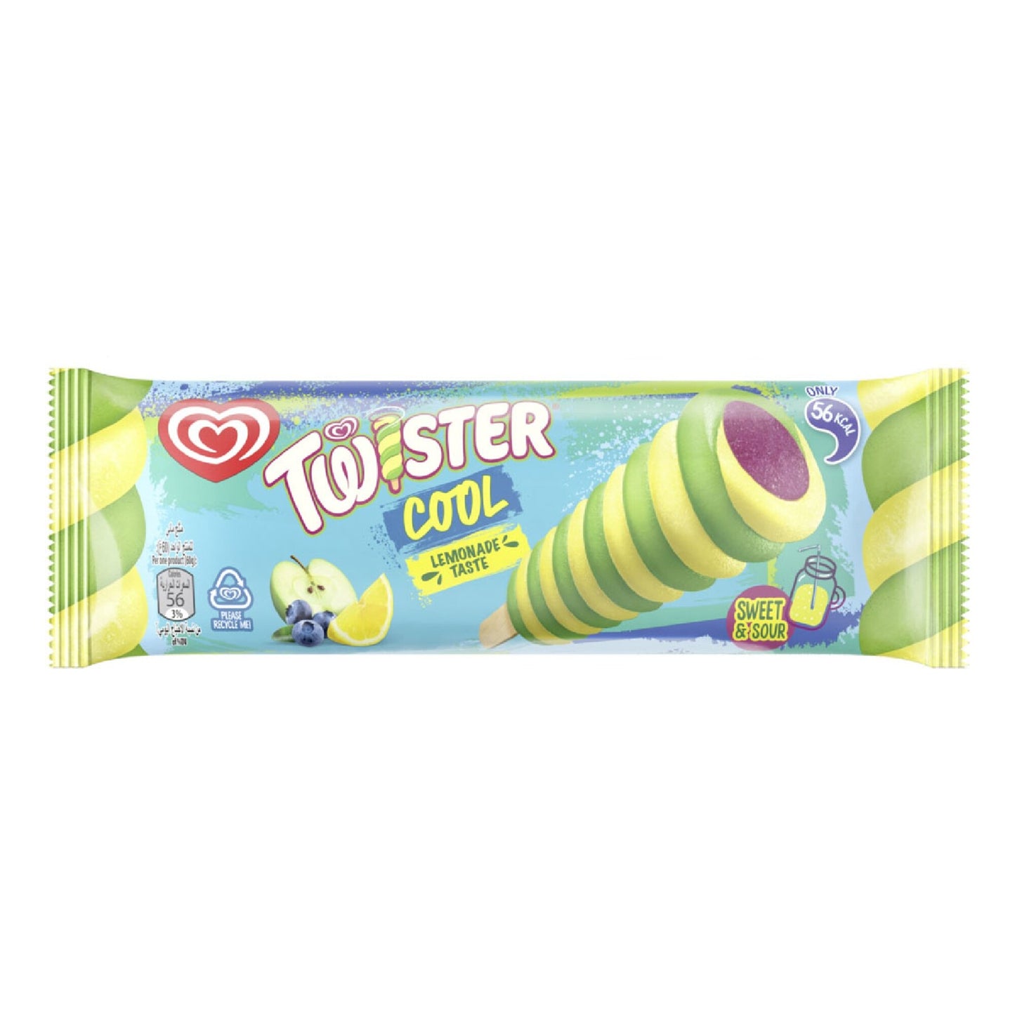 Walls Max Twister Cool Lemonade Ice Cream Stick 65 ml