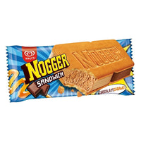 Walls Nogger Chocolate Caramel Sandwich Ice Cream 145 ml