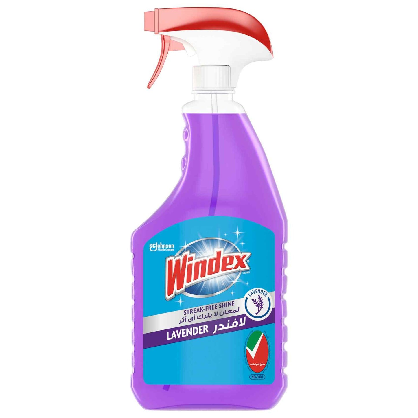Windex Lavender Window & Glass Cleaner 750ml