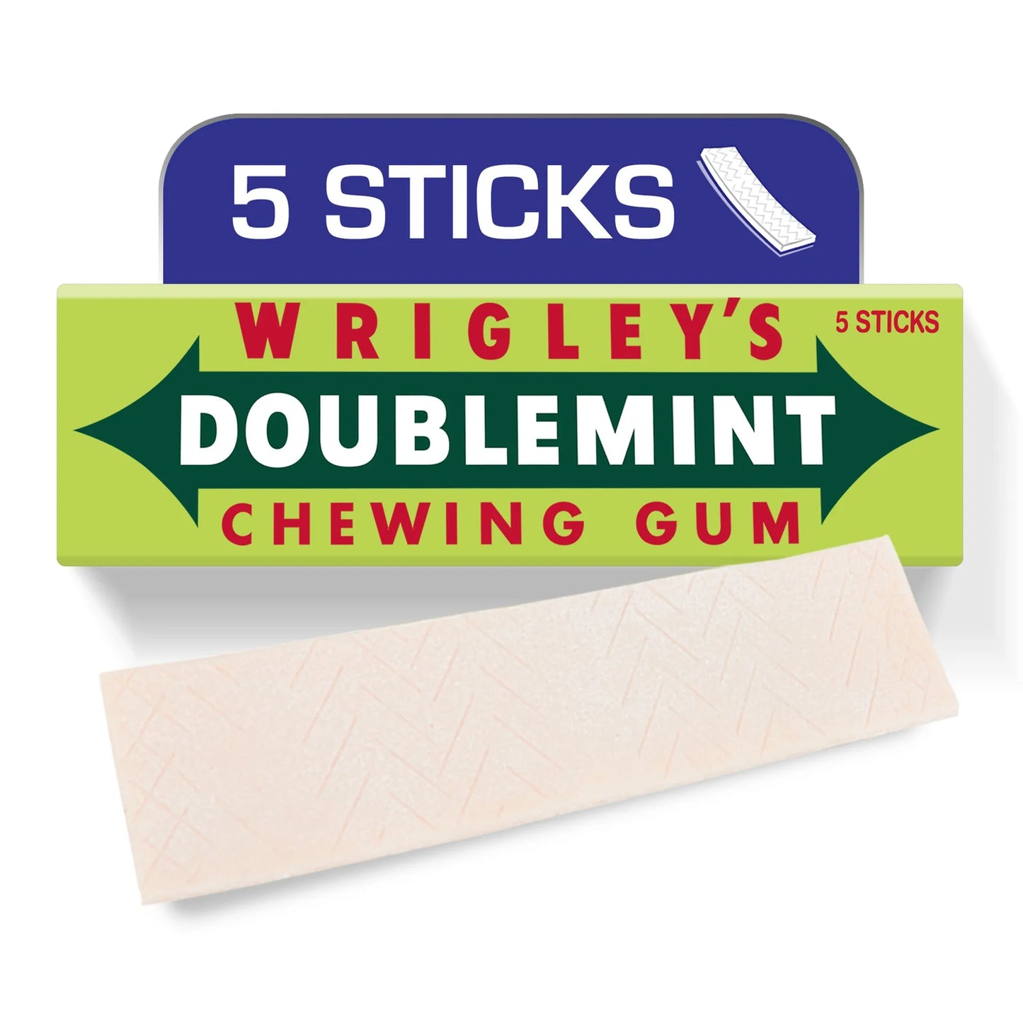 Wrigley's Doublemint Chewing Gum 5 per pack