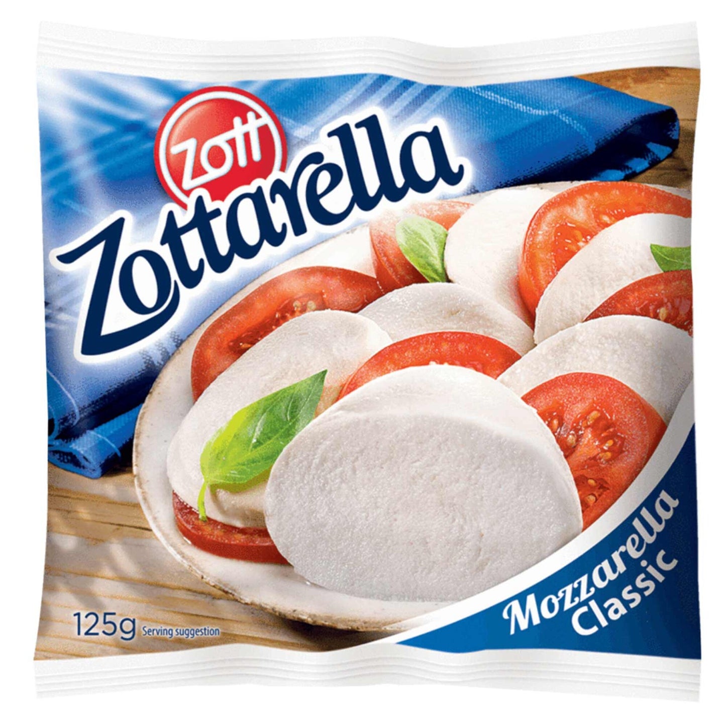 Zott Zottarella Classic Mozzarella Cheese Balls 125 gr