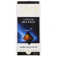 Lindt Excellence Sea Salt 100gm