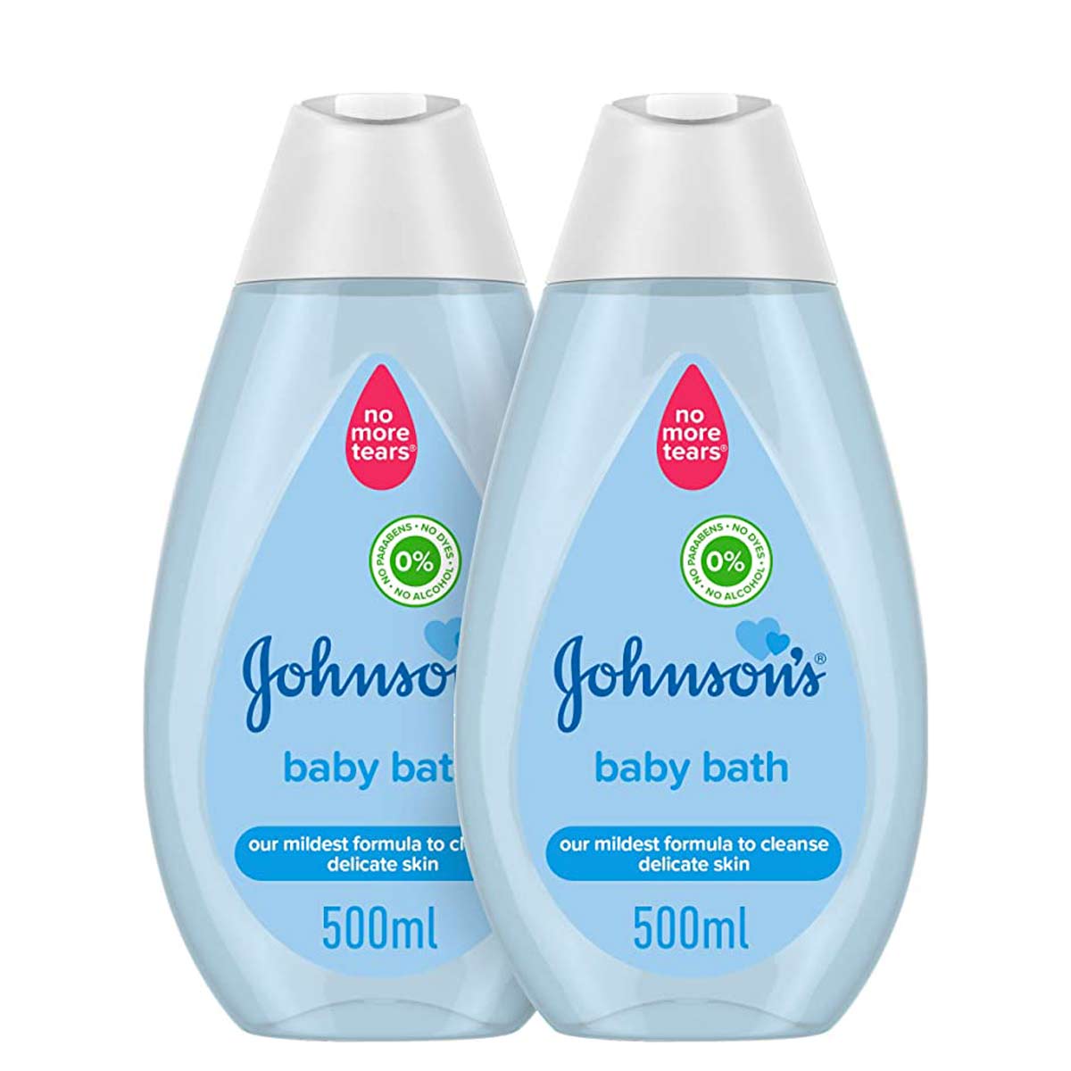 Johnsons Baby Bath 500ml Twin Pack