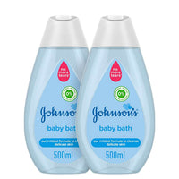 Johnsons Baby Bath 500ml Twin Pack