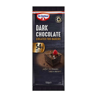 Dr.Oetker 54% Cocoa Dark Chocolate 150g