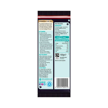 Dr.Oetker 72% Cocoa Extra Dark Chocolate 150g