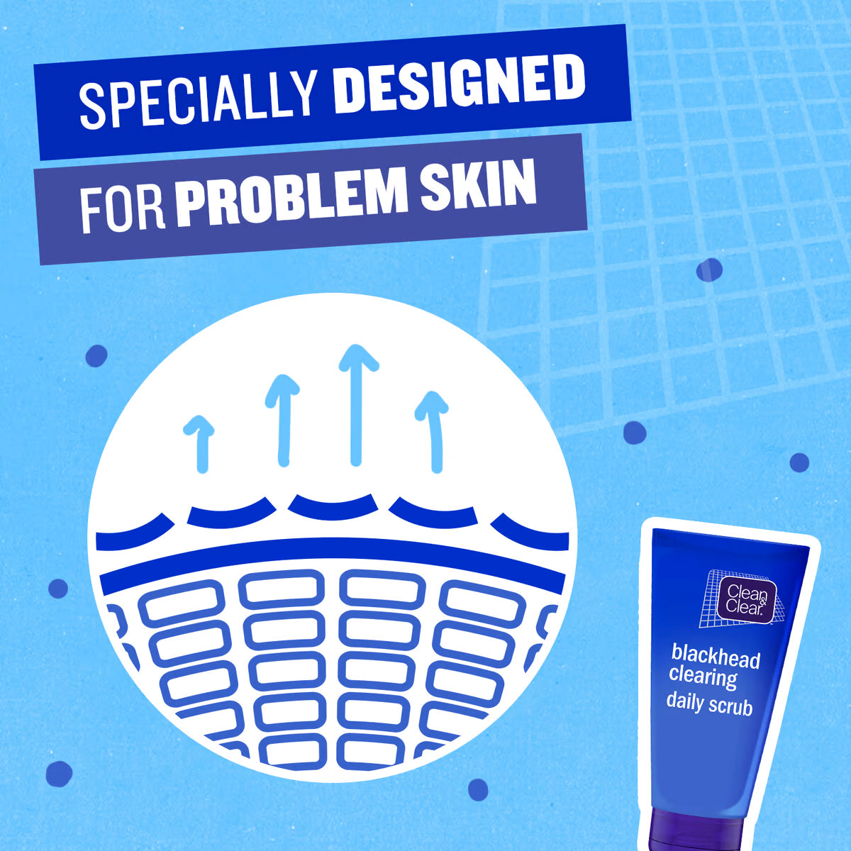 Clean & Clear Blackhead Clearing Scrub 150ml Twin pack
