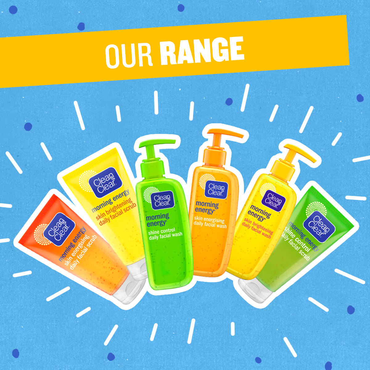 Clean & Clear Morning Energy Face Wash 150ml
