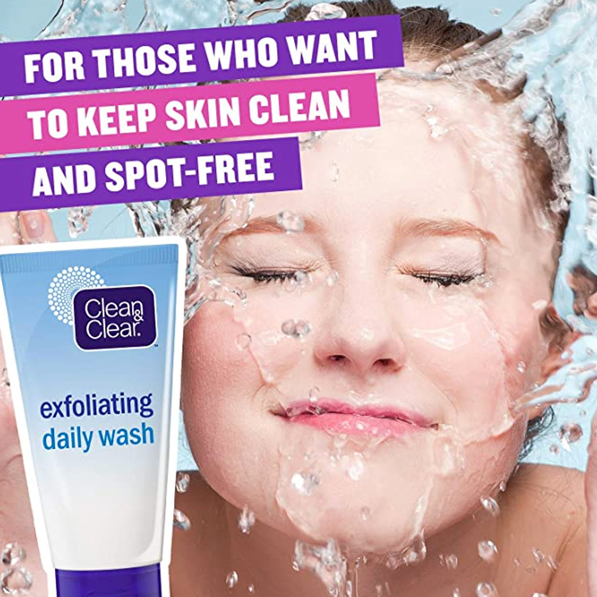 Clean & Clear Daily Face Wash 150ml Twin Pack