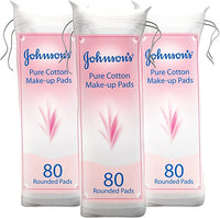 Johnsons Cotton Pads  80s Tri Pack