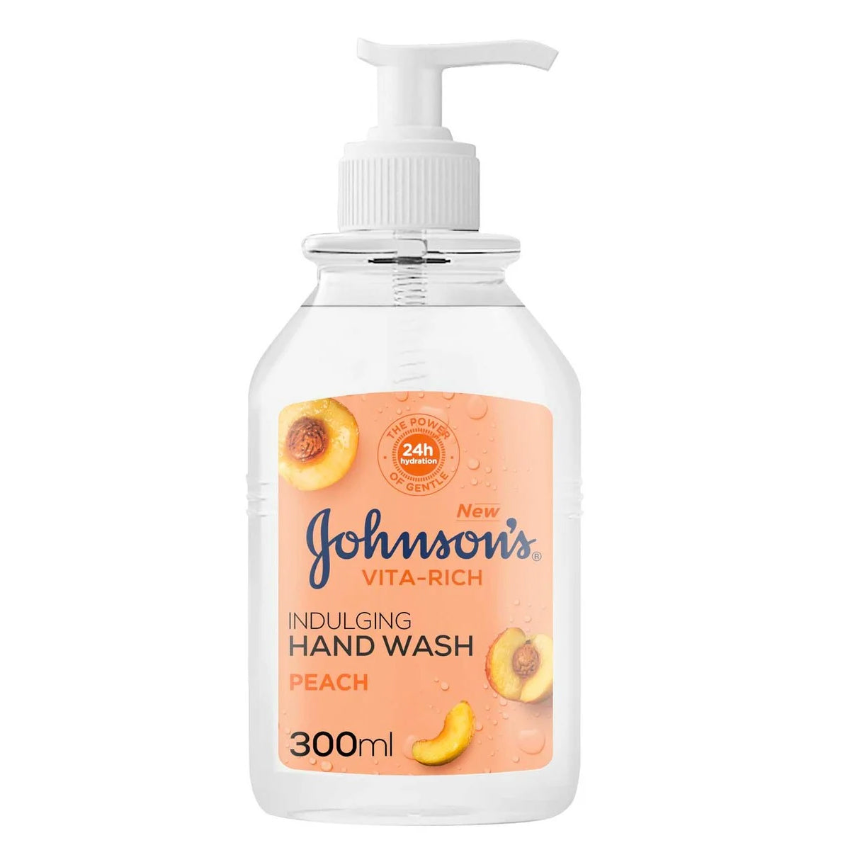 Johnsons Hand Wash Peach 300ML