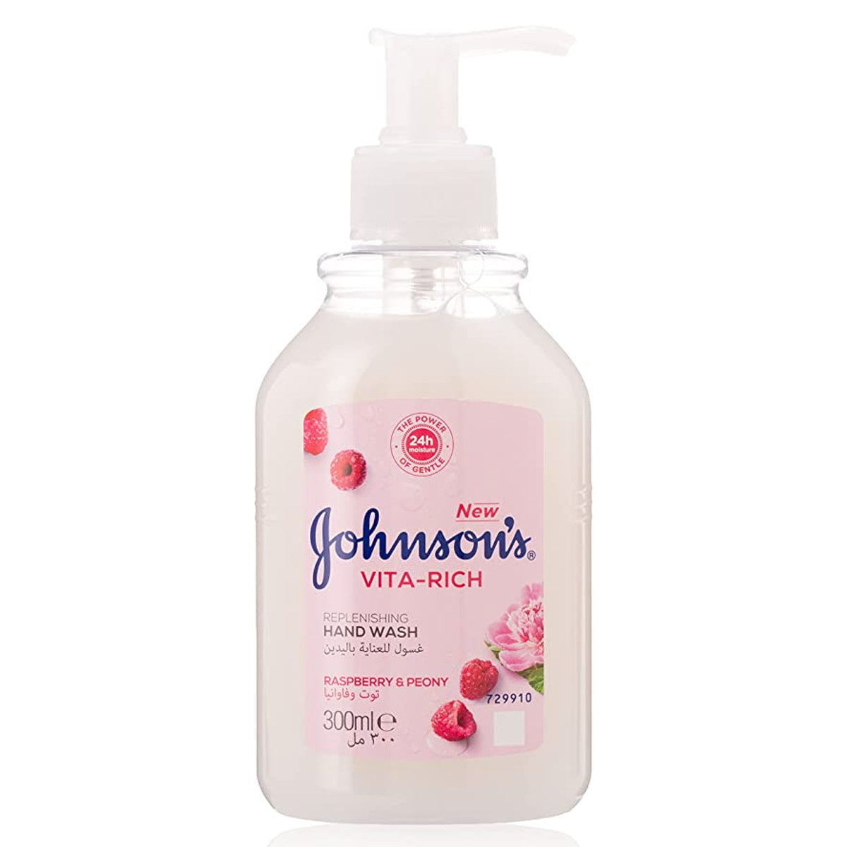 Johnsons Hand Wash Raspberry & Peony 300ML