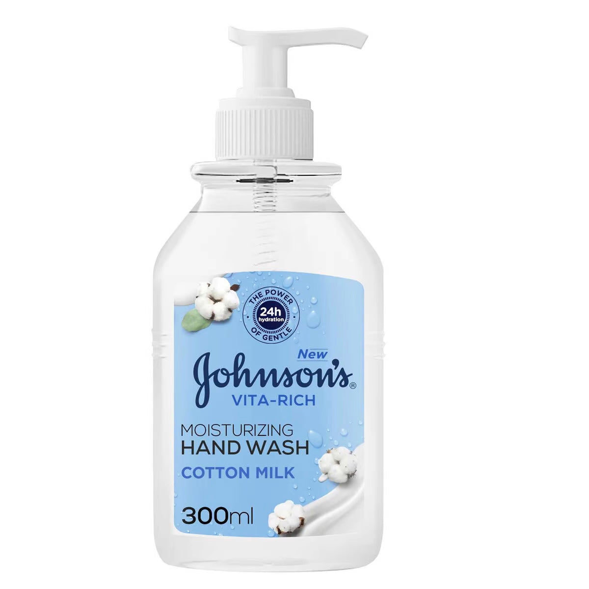 Johnsons Hand Wash Cotton Milk 300ML