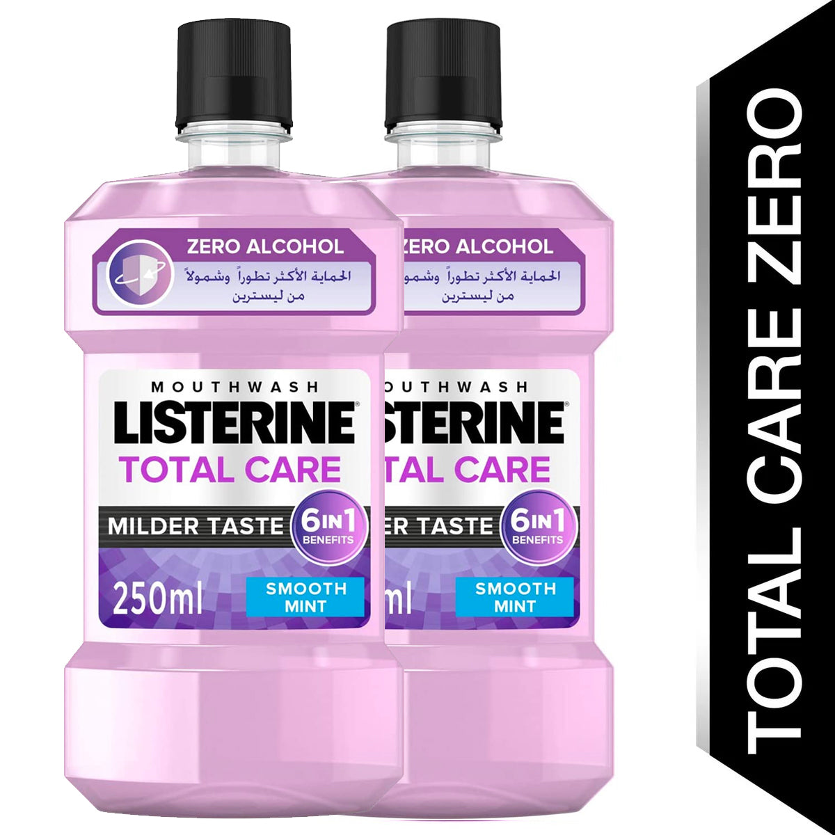 Listerine Total Care Zero Mouth Wash 250ml x 2 @ 20% off