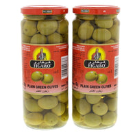 Figaro Plain Green Olives 2 x 270g