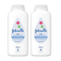 Johnsons Baby Powder 200g Twin Pack 20% off