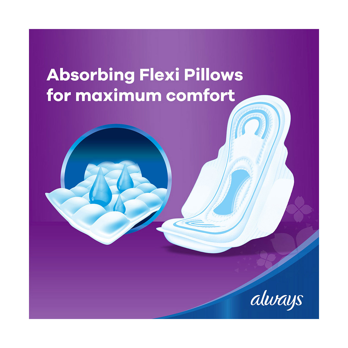 Always Cottony Softness Maxi Thick Pads With Wings Large 72pcs