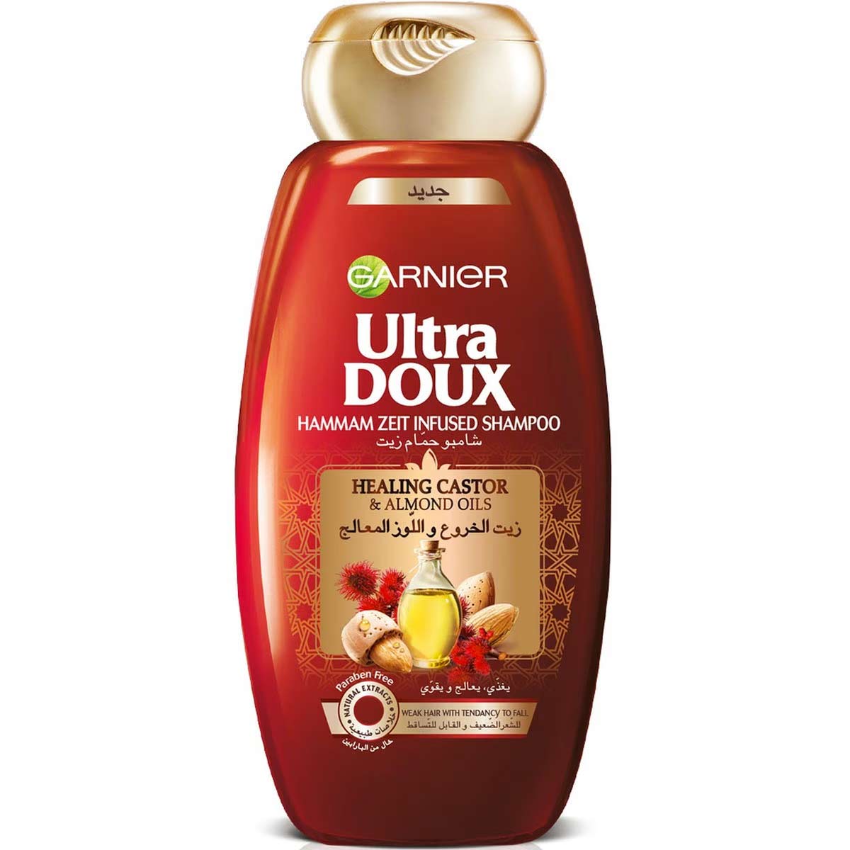 Garnier Ultra Doux Almond & Castor Shampoo 400ml