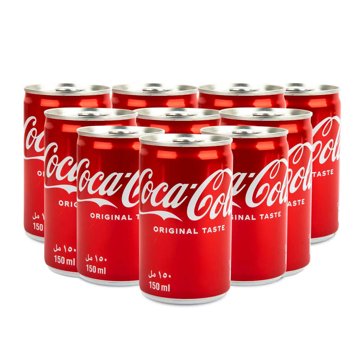 Coca-Cola Regular Can Value Pack 10 x 150ml