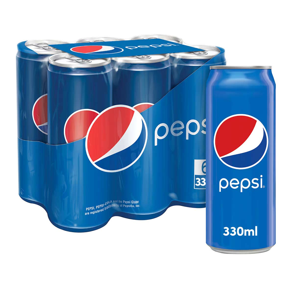 Pepsi Can Regular 6 x 330ml
