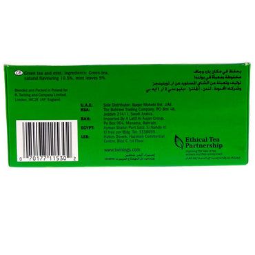 Twinings Green Tea & Mint 100 Bags