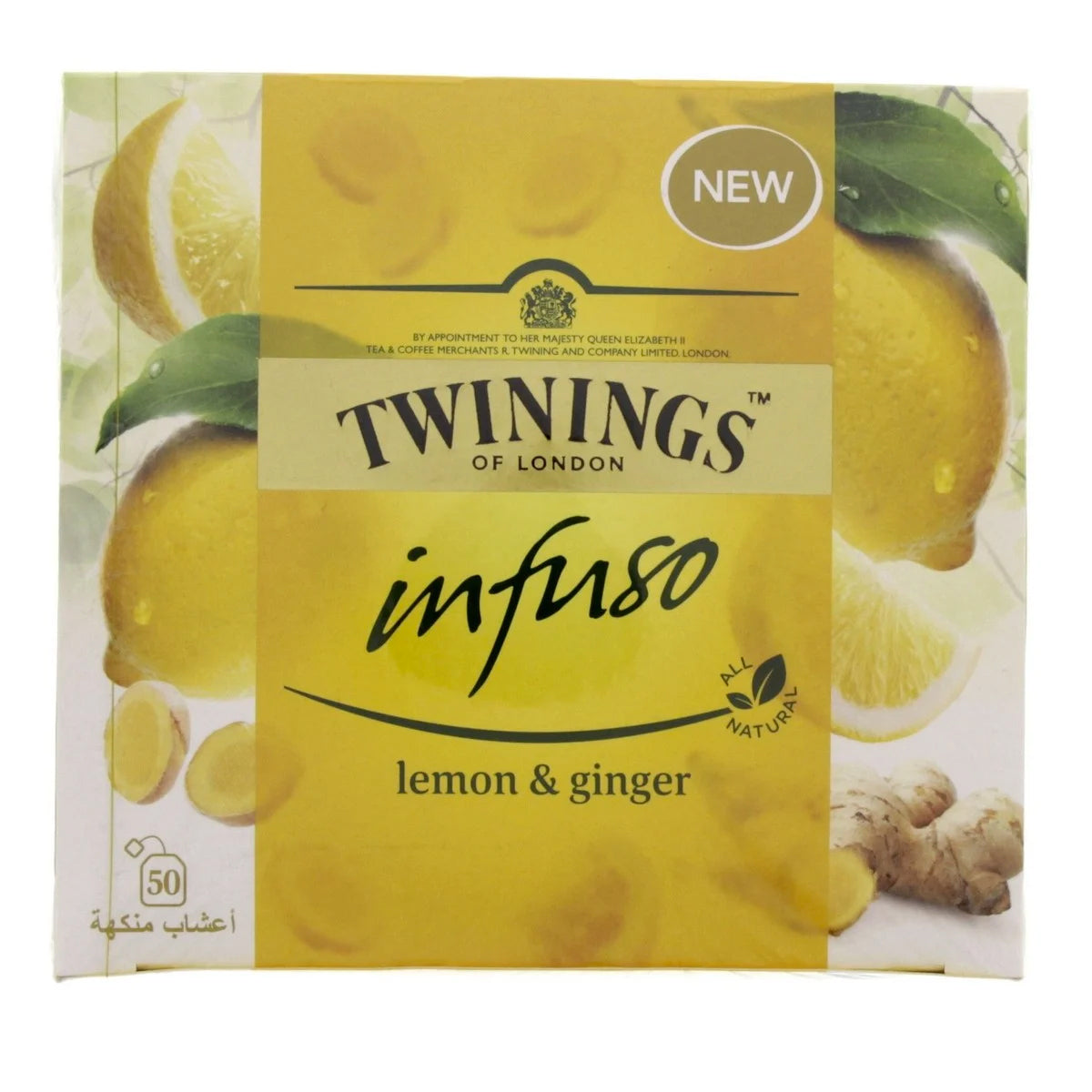 Twinings Infusion Lemon & Ginger 50's