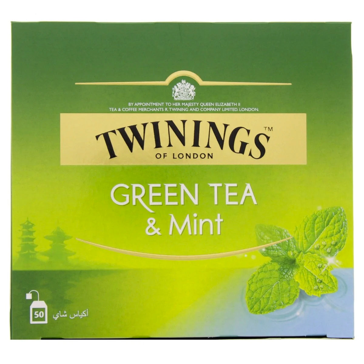 Twinings Green Tea Assorted Mint 25's