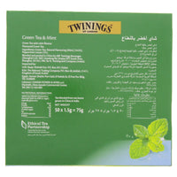 Twinings Green Tea Assorted Mint 25's