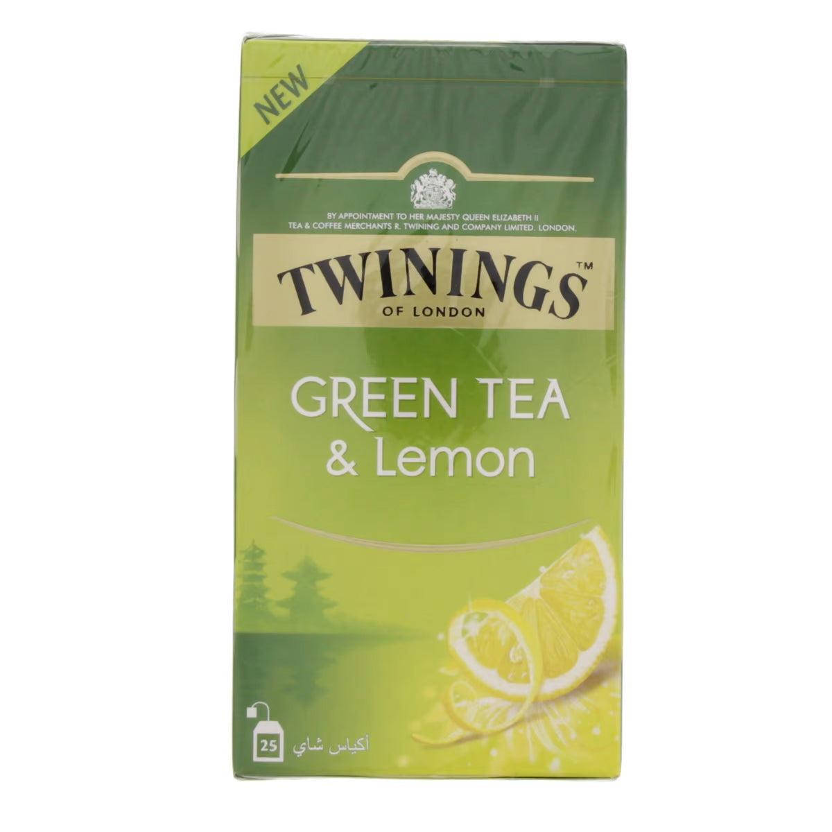 Twinings Green Tea Assorted Lemon 25's