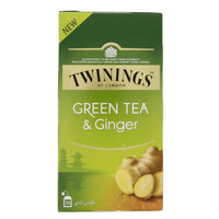 Twinings Green Tea Assorted Ginger  25'S