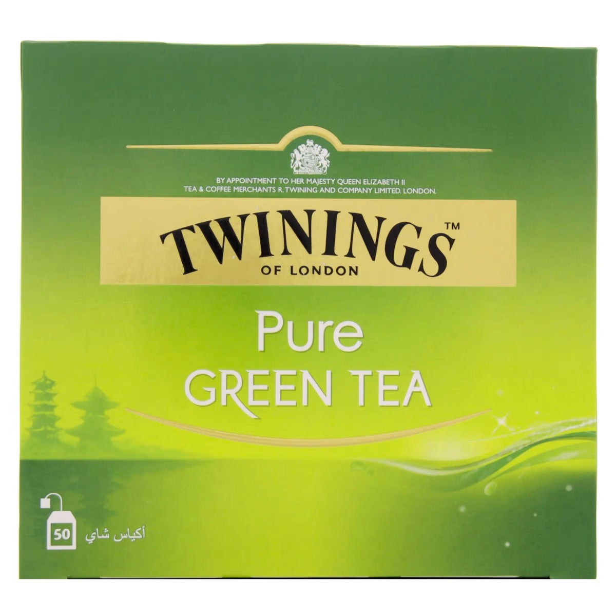 Twinings  Goldline Pure Green Tea 50's