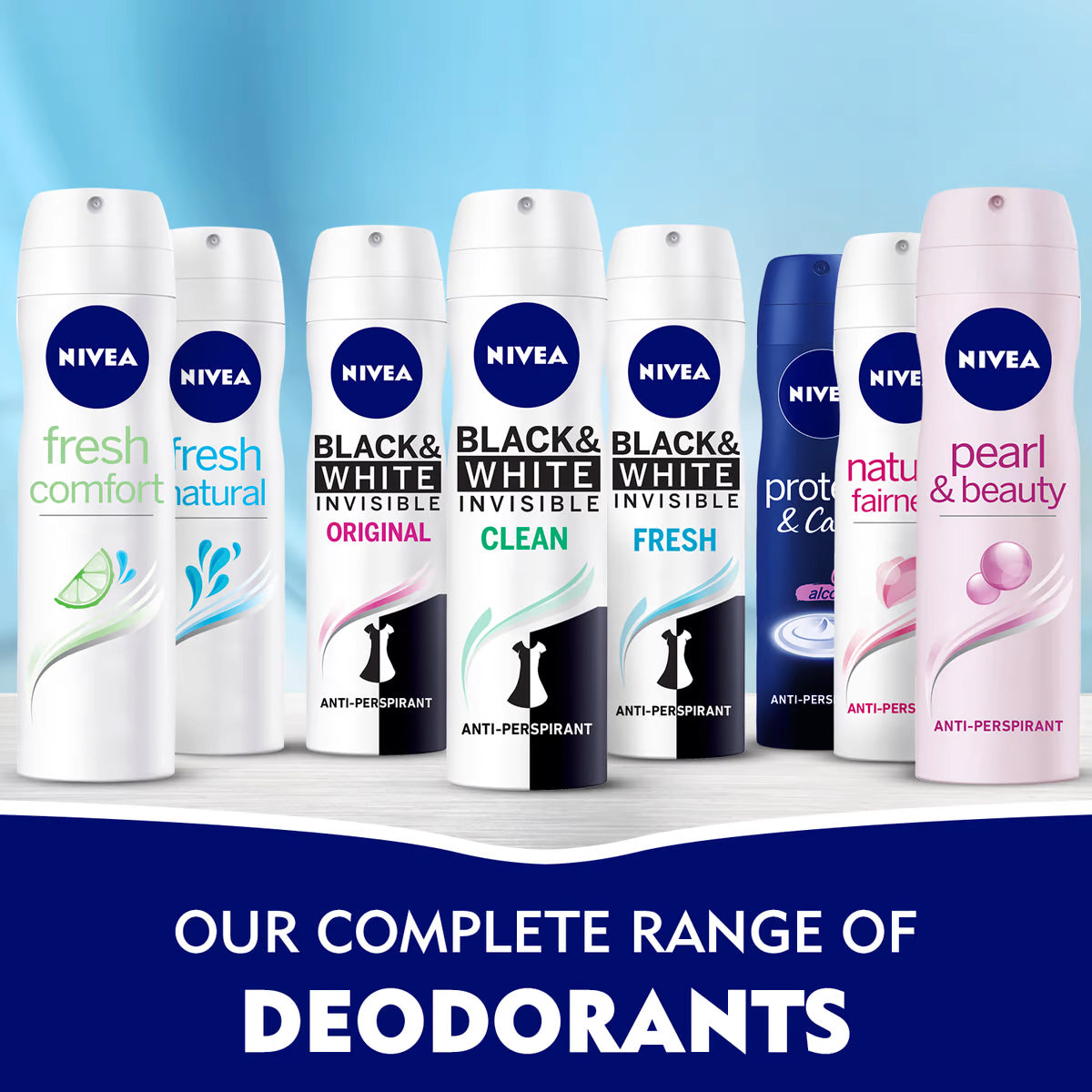 NIVEA Fresh Natural Deodorant Spray 150 ml