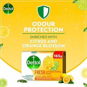Dettol Soap 165gm Fresh